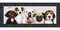 4x12 Bamboo Picture Frame with UV-Resistant Acrylic & Acid Free Backing, Available in 4 Finishes - Brown, Black, Gold, and Natural